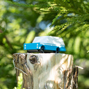 Mississipi Mule Blue (T278) 8,4X4,1X3Cm, Wooden Diecast, - Speelvoertuigen Candycar - In den Olifant