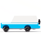 Mississipi Mule Blue (T278) 8,4X4,1X3Cm, Wooden Diecast, - Speelvoertuigen Candycar - In den Olifant