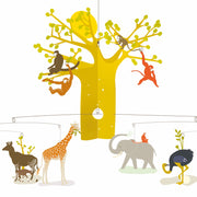 Mobiel Afrikaanse Savanne - Mobielen Djeco - In den Olifant