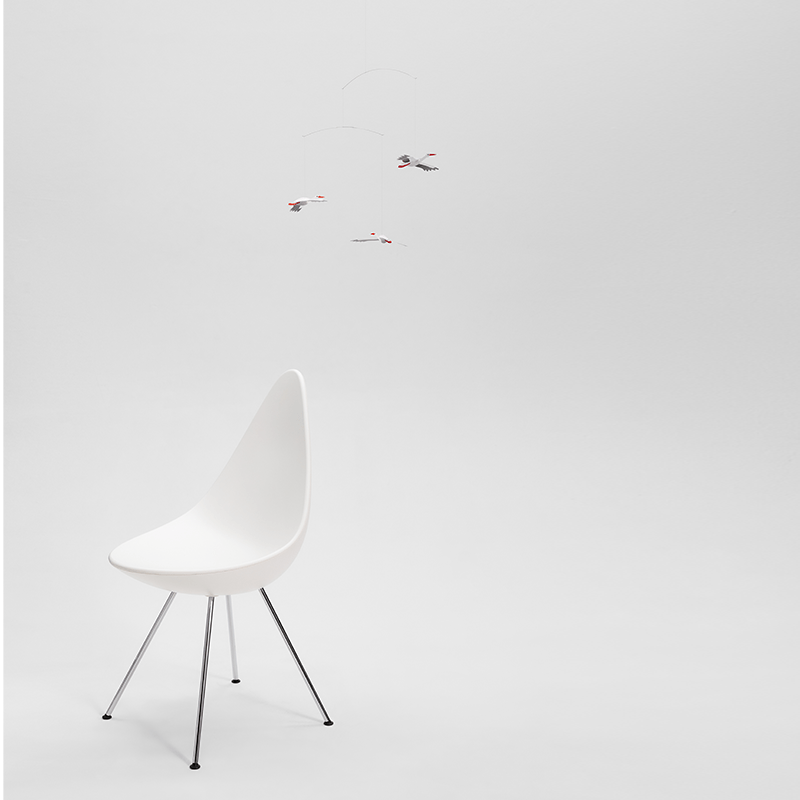 Mobiel n° 001 - Lucky Storks - Mobielen Flensted Mobiler ApS - In den Olifant