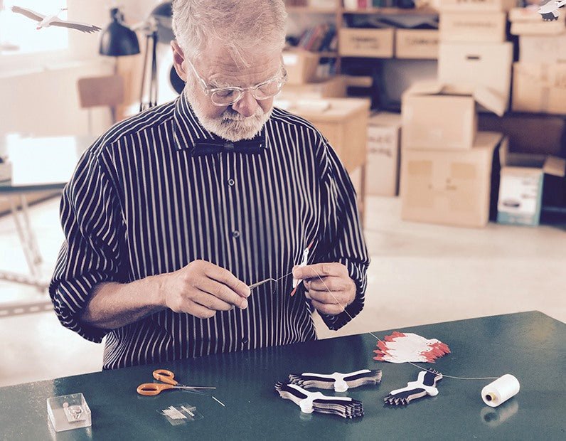 Mobiel n° 001 - Lucky Storks - Mobielen Flensted Mobiler ApS - In den Olifant