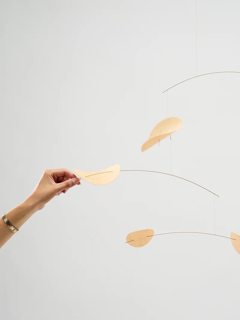 Mobiel n° 158 - Drifting Clouds Midi Nature Medium - Mobielen Flensted Mobiler ApS - In den Olifant