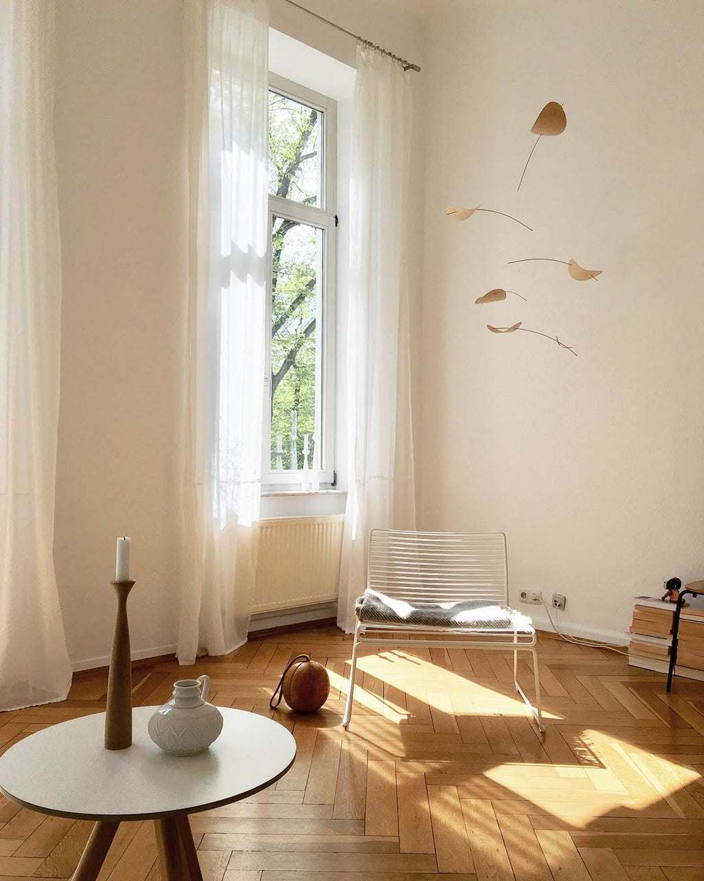 Mobiel n°158 - Drifting Clouds Nature Size L - Mobielen Flensted Mobiler ApS - In den Olifant