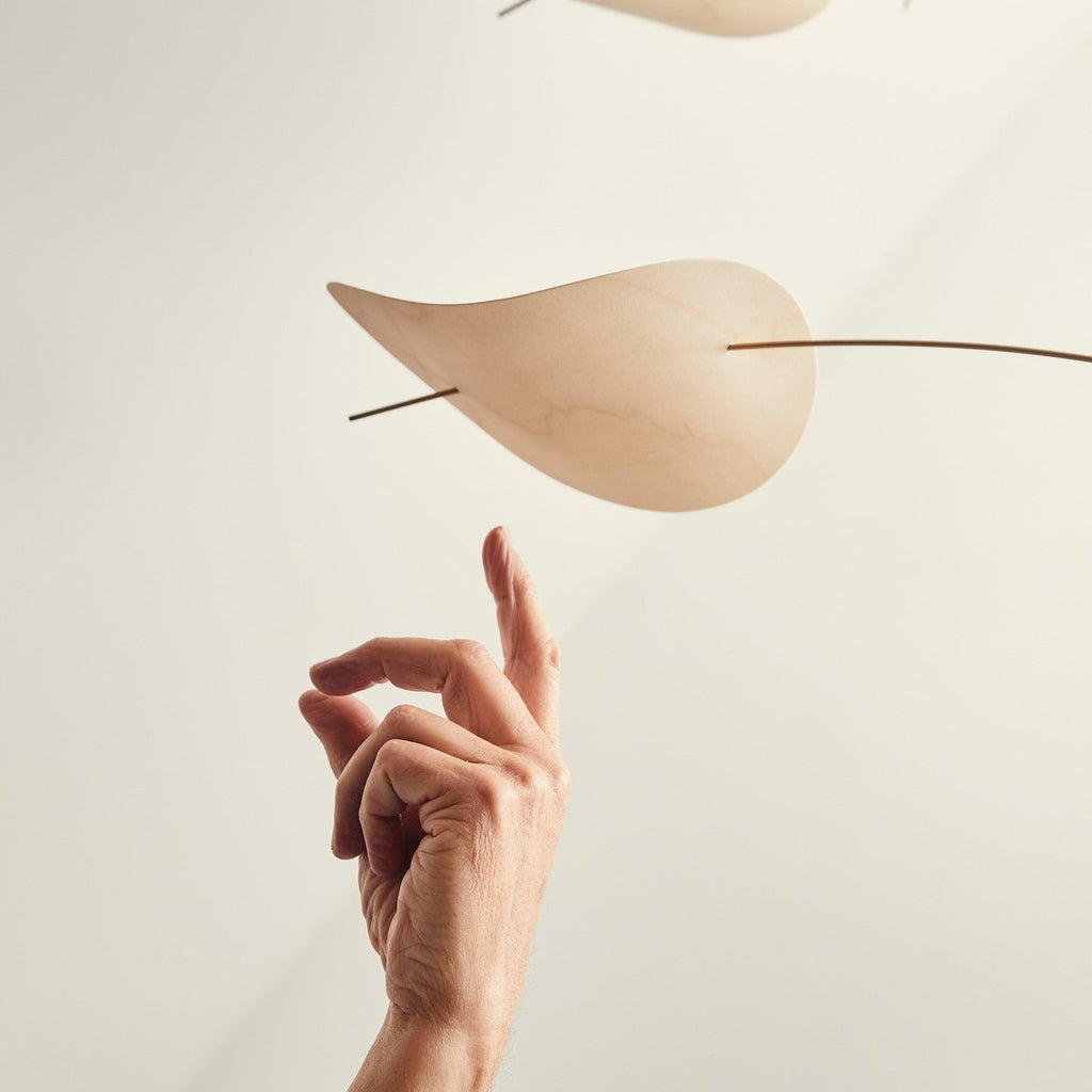 Mobiel n°158 - Drifting Clouds Nature Size L - Mobielen Flensted Mobiler ApS - In den Olifant