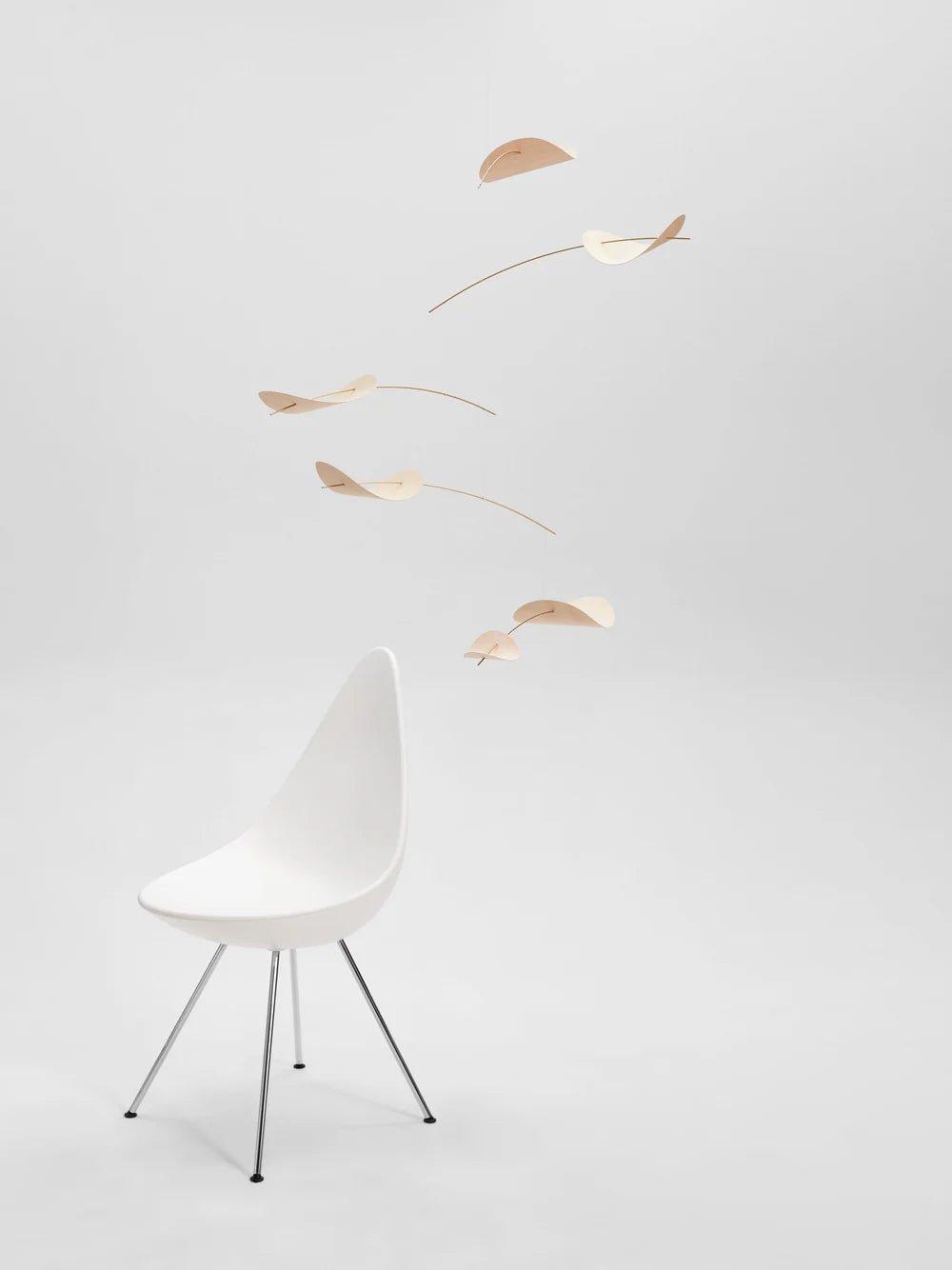 Mobiel n°158 - Drifting Clouds Nature Size L - Mobielen Flensted Mobiler ApS - In den Olifant