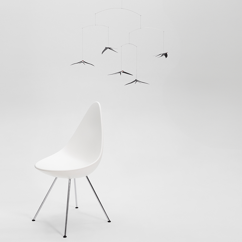 Mobiel n°24 - Flying Swallows 5 - Mobielen Flensted Mobiler ApS - In den Olifant