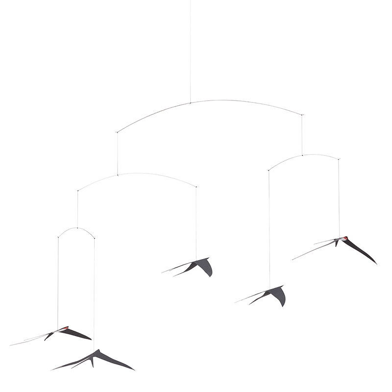 Mobiel n°24 - Flying Swallows 5 - Mobielen Flensted Mobiler ApS - In den Olifant