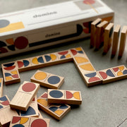 Modern Domino - Memo en domino Wooden Story - In den Olifant