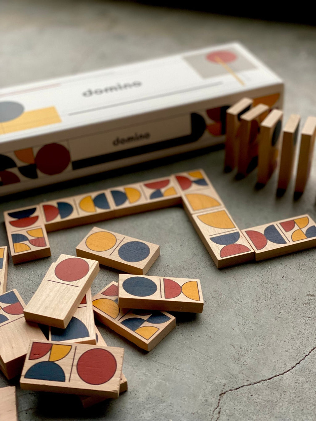 Modern Domino - Memo en domino Wooden Story - In den Olifant