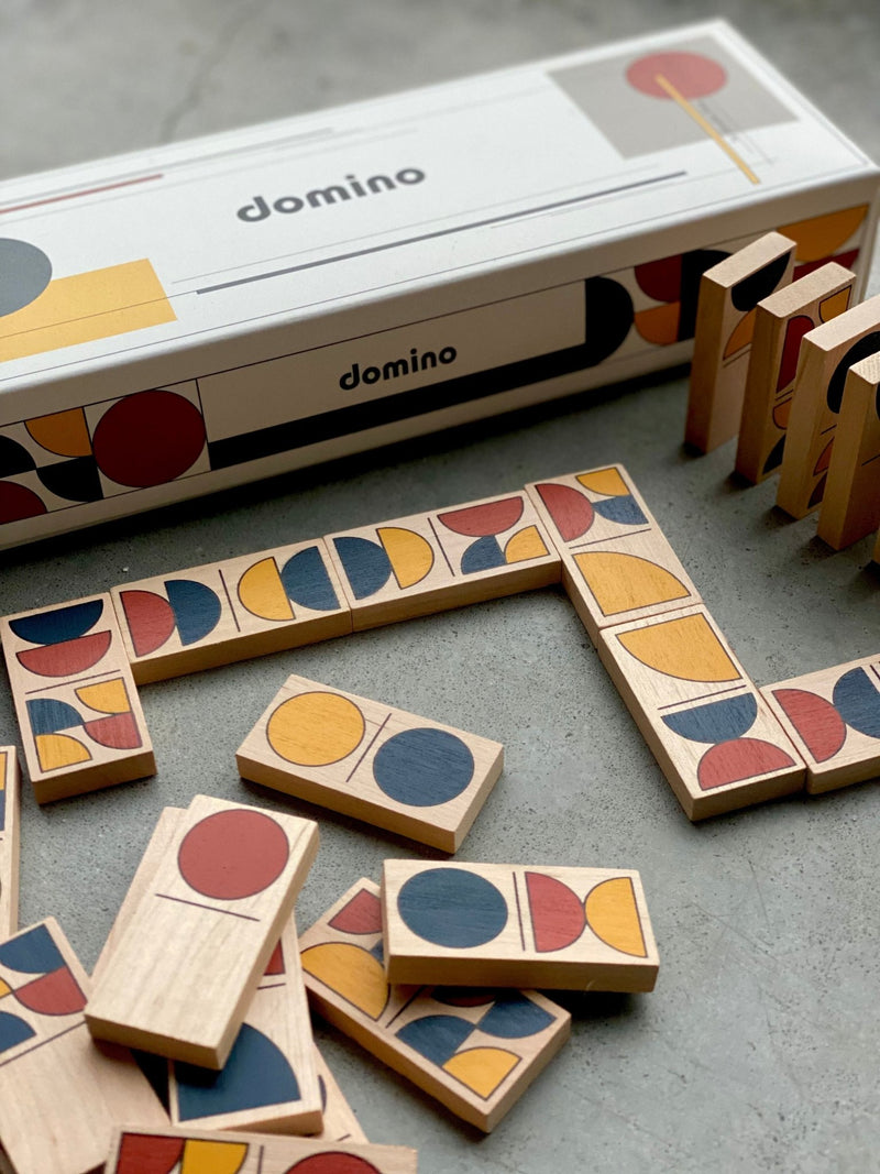Modern Domino - Memo en domino Wooden Story - In den Olifant