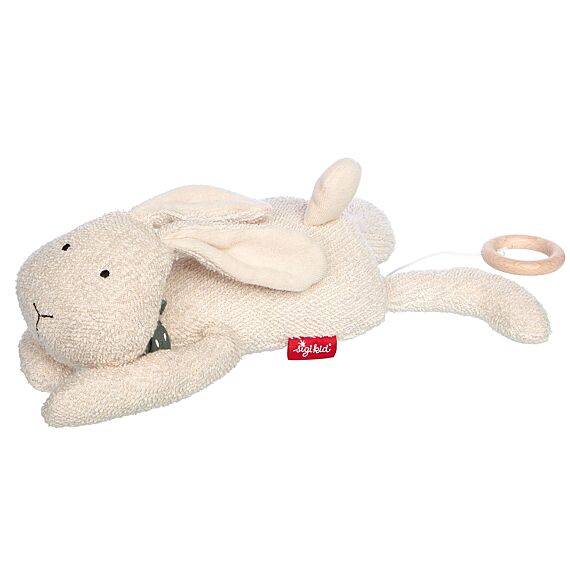 Mommy Musical Rabbit Natur - Muziekknuffels Sigikid - In den Olifant