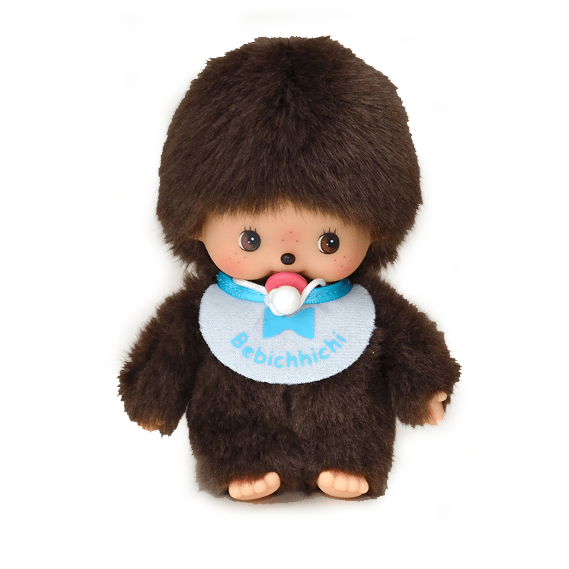 Monchhichi Bebichhichi Basic Jongen - 16 cm - Fantasieknuffels Monchhichi - In den Olifant