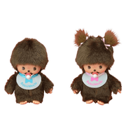Monchhichi Bebichhichi Basic Meisje - 16 cm - Fantasieknuffels Monchhichi - In den Olifant