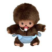Monchhichi Bebichhichi Classic Jongen - 16 cm - Fantasieknuffels Monchhichi - In den Olifant