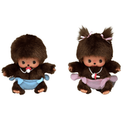 Monchhichi Bebichhichi Classic Jongen - 16 cm - Fantasieknuffels Monchhichi - In den Olifant