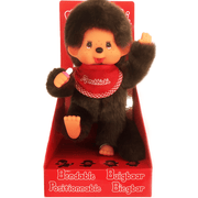 Monchhichi Buigbaar Speelfiguur Jongen Photogenic - 20 cm - Fantasieknuffels Monchhichi - In den Olifant