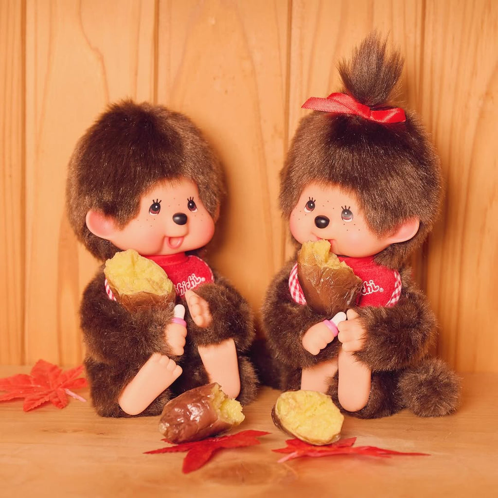 Monchhichi Buigbaar Speelfiguur Jongen Photogenic - 20 cm - Fantasieknuffels Monchhichi - In den Olifant
