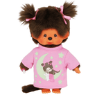 Monchhichi Glow in the dark meisje - 20 cm - Fantasieknuffels Monchhichi - In den Olifant
