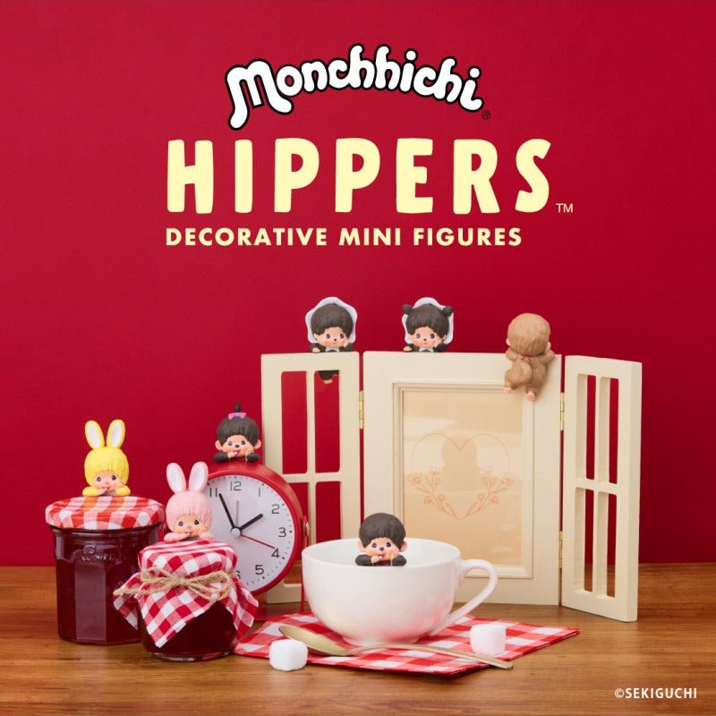 Monchhichi Hippers - Speelfiguren Sonny Angel - In den Olifant