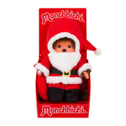 Monchhichi Jongen in kerstmanpak - 20 cm - Fantasieknuffels Monchhichi - In den Olifant
