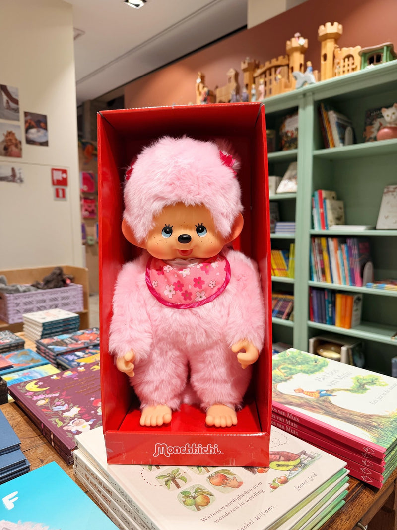 Monchhichi Meisje Cherry Blossom - 45 cm - Fantasieknuffels Monchhichi - In den Olifant