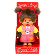 Monchhichi Meisje jurkje konijn - 20 cm - Fantasieknuffels Monchhichi - In den Olifant