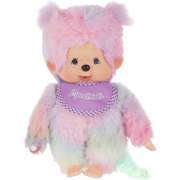 Monchhichi Meisje Tie Dye - 20 cm - Fantasieknuffels Monchhichi - In den Olifant