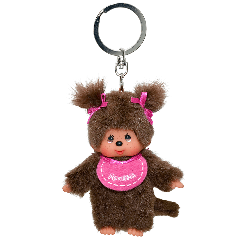 Monchhichi Sleutelhanger - 10 cm - Sleutelhangers Monchhichi - In den Olifant