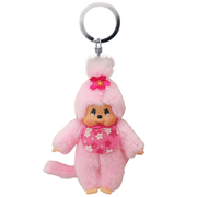 Monchhichi Sleutelhanger Cherry Blossom - 10 cm - Sleutelhangers Monchhichi - In den Olifant
