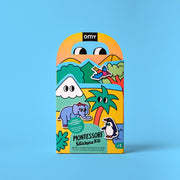 Montessori Decor Stickerset - Animals - Stickers en stickersets Omy - In den Olifant