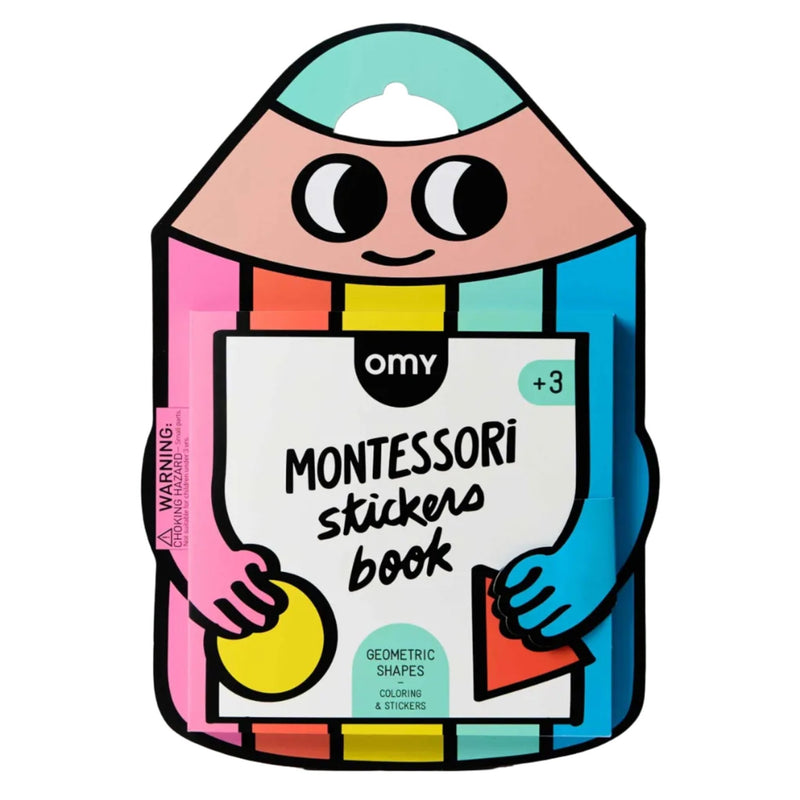 Montessori Stickerboekje - Shapes - Stickers en stickersets Omy - In den Olifant