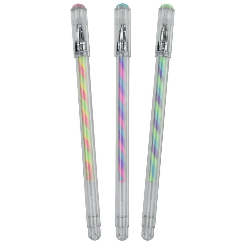 Multicoloured Pens Twist Multicolor - set van 3 - Schrijfwaren Legami - In den Olifant