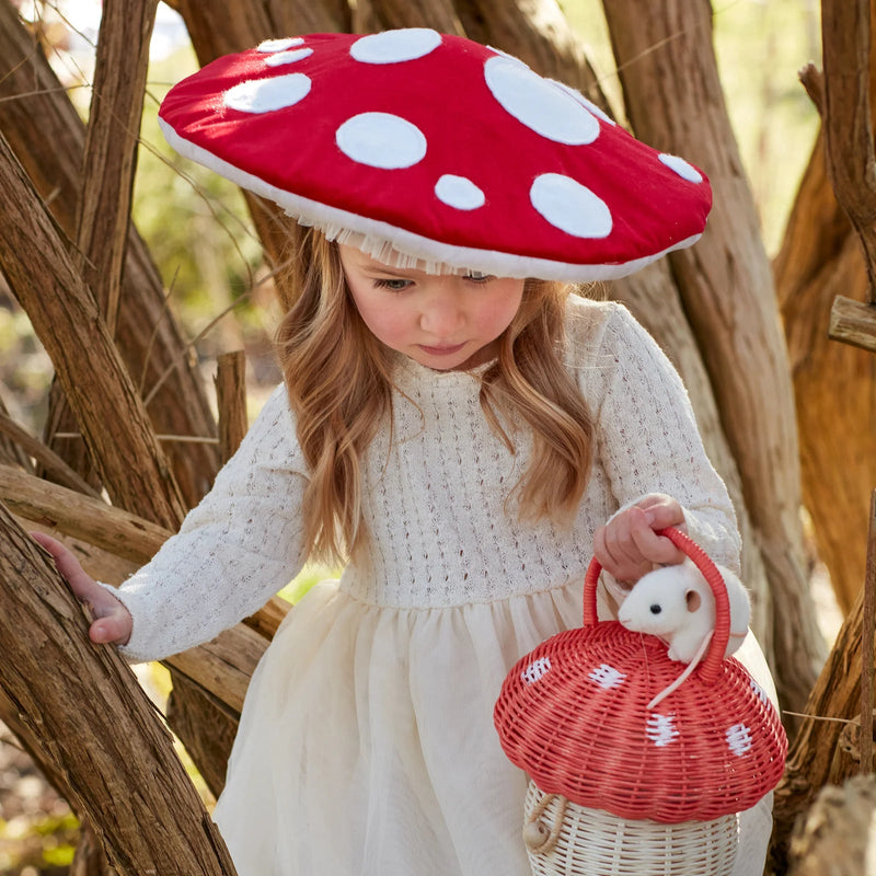 Mushroom hat - 3 tot 6 jaar - Verkleedaccessoires Meri Meri - In den Olifant