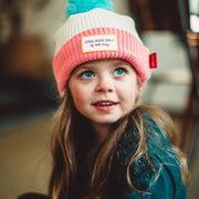 Muts - Block Pink Ice - Petten & mutsen Hello Hossy - In den Olifant