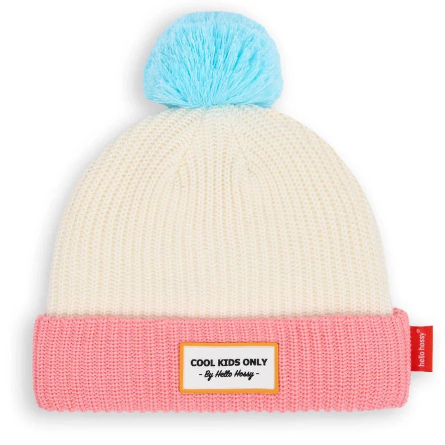 Muts - Block Pink Ice - Petten & mutsen Hello Hossy - In den Olifant