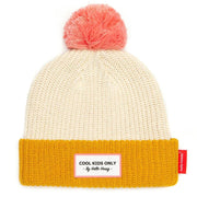 Muts met pompon Block Camel - Petten & mutsen Hello Hossy - In den Olifant
