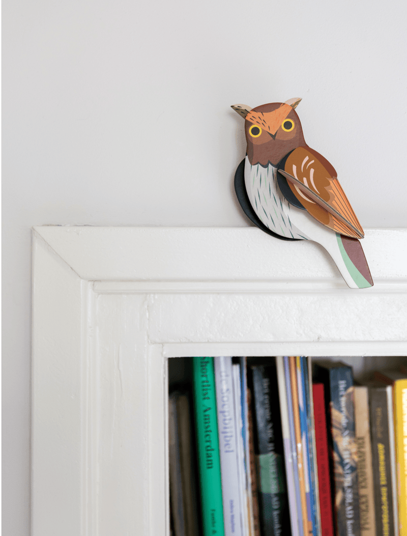 Muurdeco Garden Bird - Tawny Owl - Muurdecoratie Studio Roof - In den Olifant