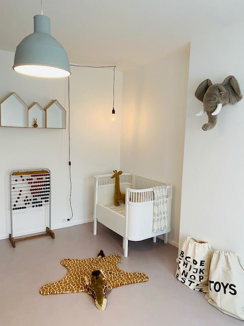 Muurdeco Olifant Animal Head Large George - Muurdecoratie Wild & Soft - In den Olifant