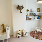 Muurdeco Olifant Animal Head Large George - Muurdecoratie Wild & Soft - In den Olifant