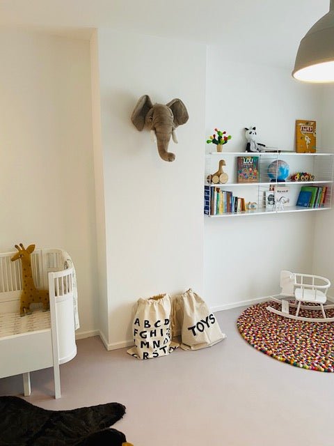 Muurdeco Olifant Animal Head Large George - Muurdecoratie Wild & Soft - In den Olifant