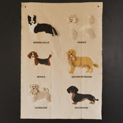 Muurdeco Wall Hanger Dogs - 70 x 100 cm - Muurdecoratie Lorena Canals - In den Olifant