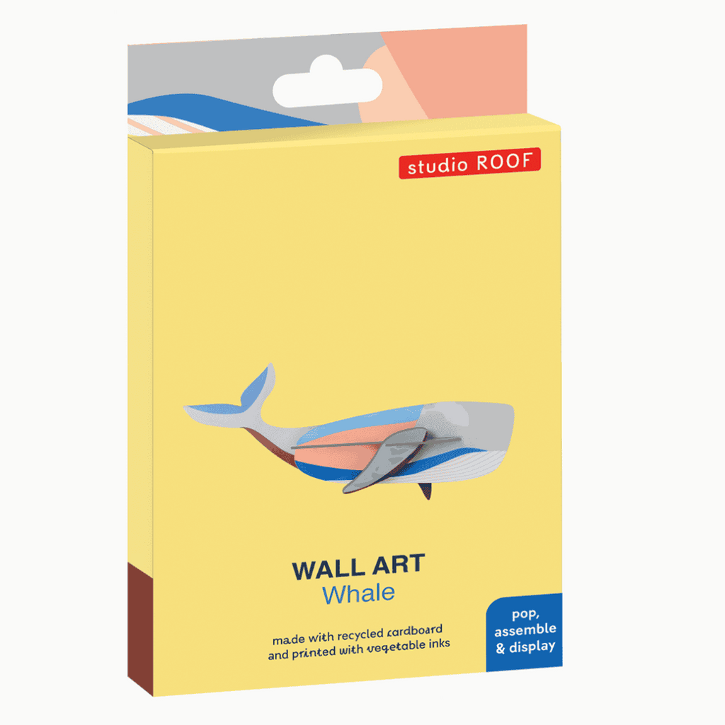 Muurdecoratie Wild Animals Whale - Muurdecoratie Studio Roof - In den Olifant