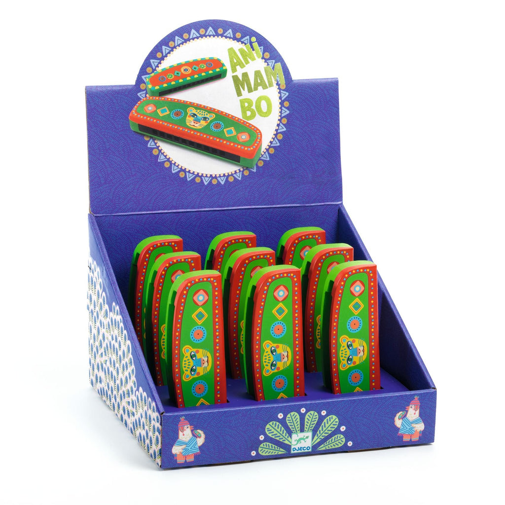 Muziekinstrument Animambo - Mondharmonica - Muziekinstrumenten Djeco - In den Olifant