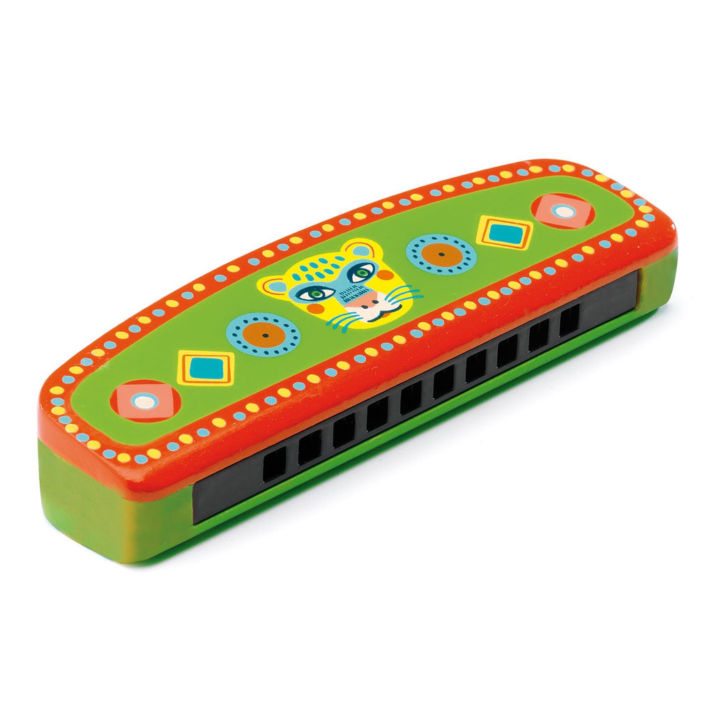 Muziekinstrument Animambo - Mondharmonica - Muziekinstrumenten Djeco - In den Olifant