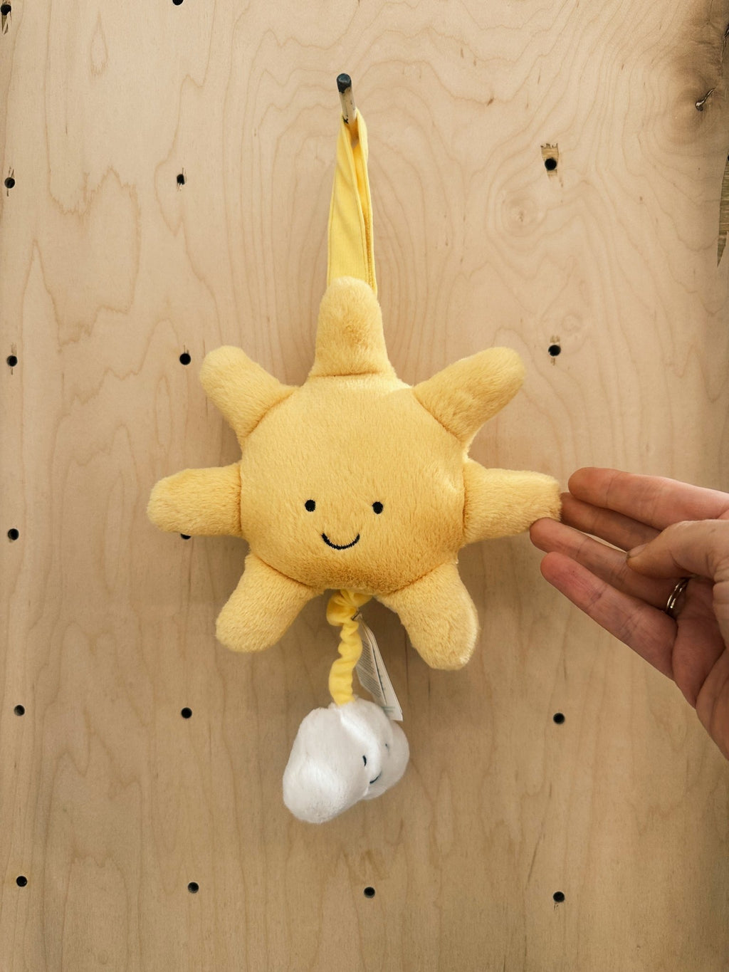 Muziekknuffel Amuseables Sun Musical Pull - Muziekknuffels Jellycat - In den Olifant