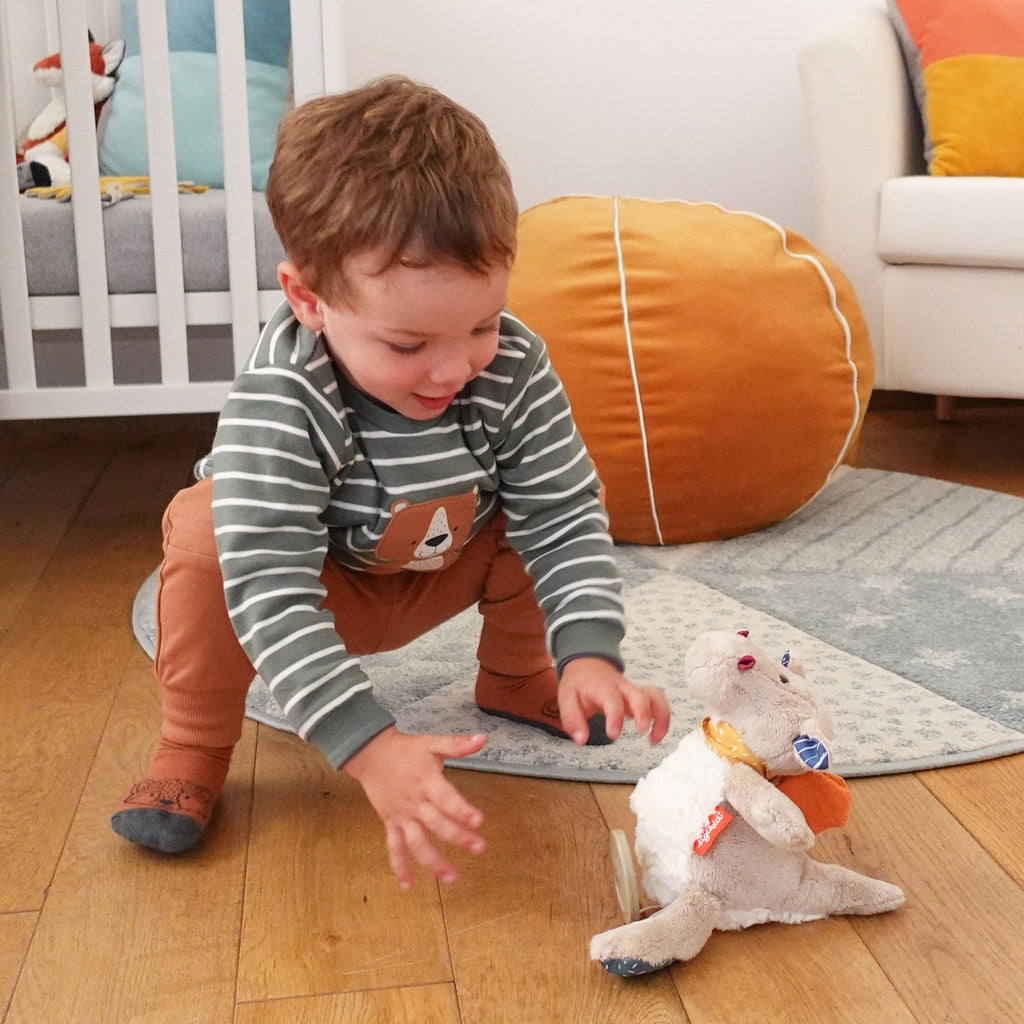 Muziekknuffel Draak - 22 cm - Muziekknuffels Sigikid - In den Olifant