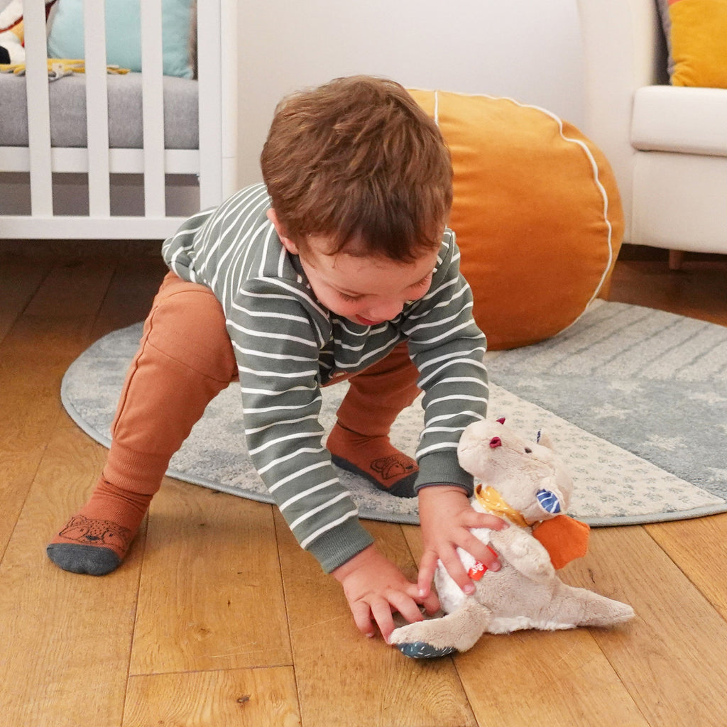 Muziekknuffel Draak - 22 cm - Muziekknuffels Sigikid - In den Olifant