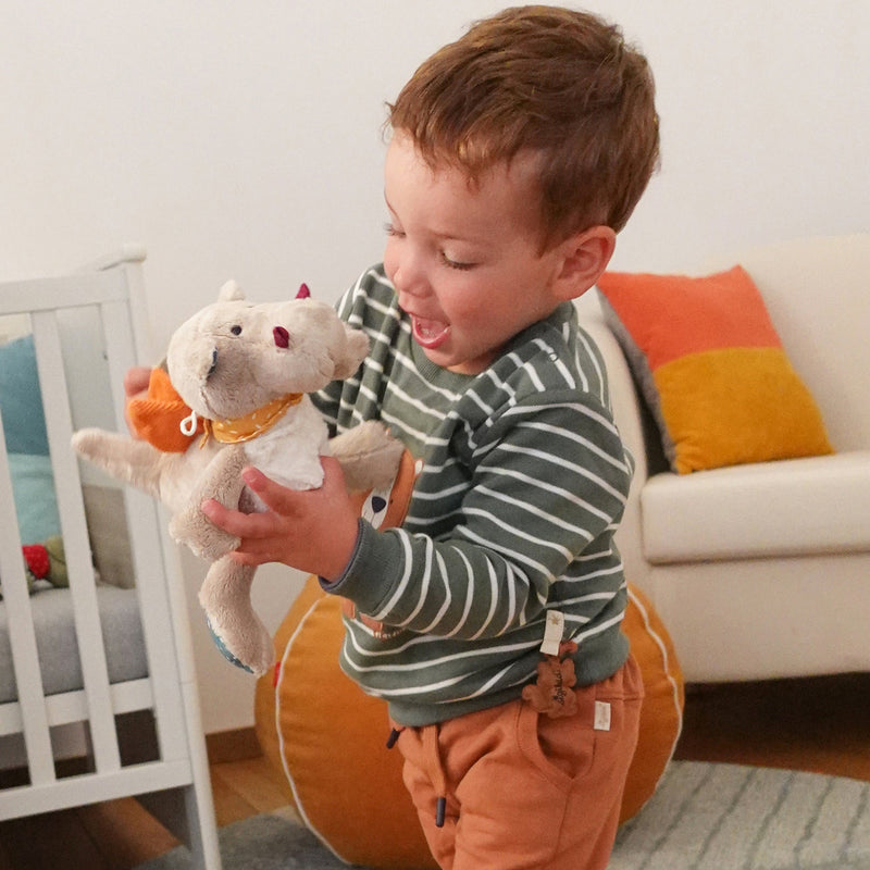 Muziekknuffel Draak - 22 cm - Muziekknuffels Sigikid - In den Olifant