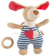Muziekknuffel Hond Musical Soft Toy Dog Organic - 25 cm - Muziekknuffels Sigikid - In den Olifant