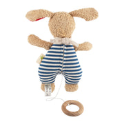 Muziekknuffel Hond Musical Soft Toy Dog Organic - 25 cm - Muziekknuffels Sigikid - In den Olifant